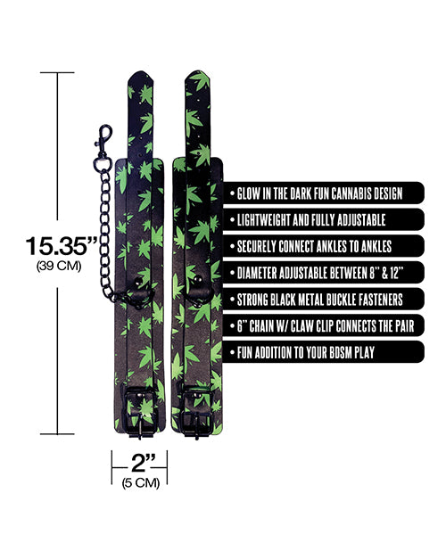 Glow in the Dark Ankle Cuffs