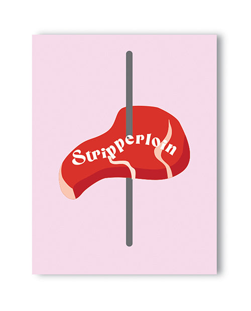 Stripplerloin Greeting Card