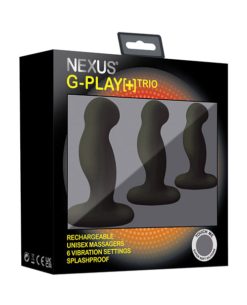 Nexus G Play Trio Rechargeable Massagers