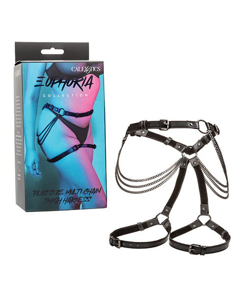 Plus Size Multi Chain Thigh Harness