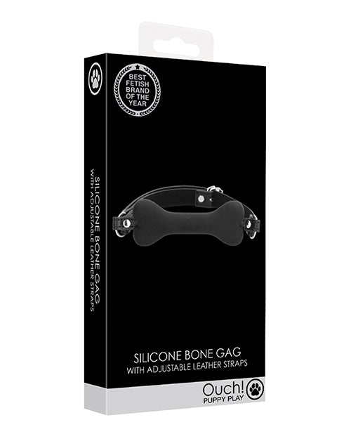 Puppy Play Silicone Bone Gag